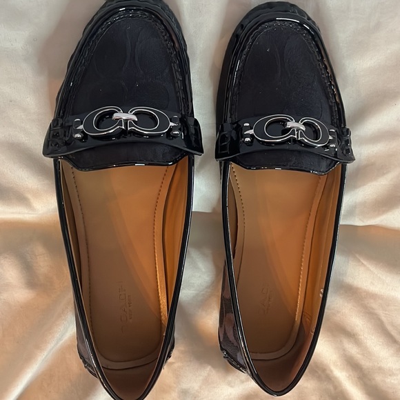 Size 8M Coach Fortunata Sig C Loafers - Picture 3 of 11